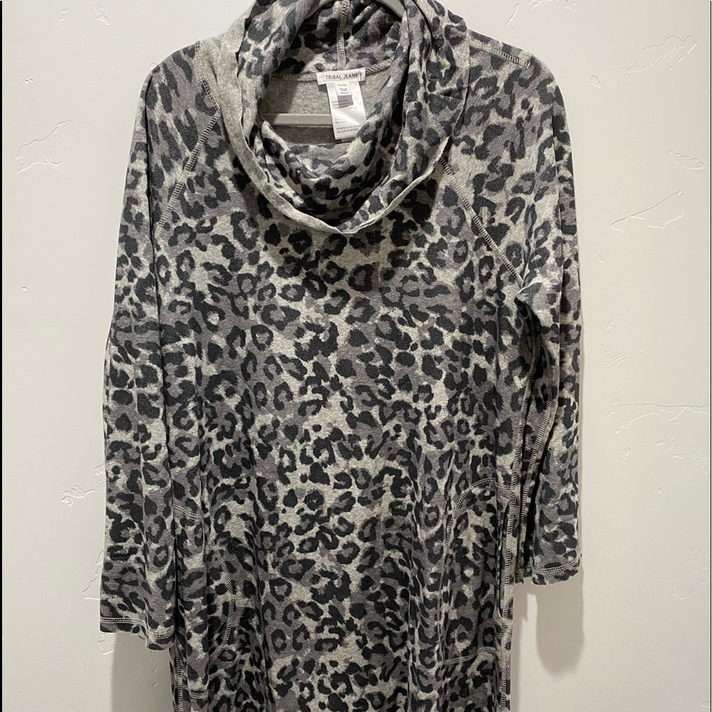 Tribal Jeans animal print dress